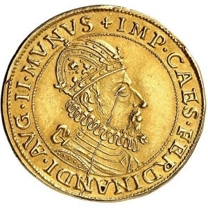 Реверс монеты Свободный город Аугсбург, 1 голдгульден, 1619
