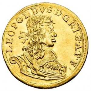 Реверс монеты Свободный город Аугсбург, 1 дукат, 1658-1677