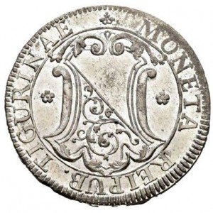 Аверс монеты Город Цюрих, 10 шиллингов, 1718-1753