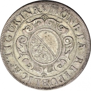 Аверс монеты Город Цюрих, 20 шиллингов, 1707-1716