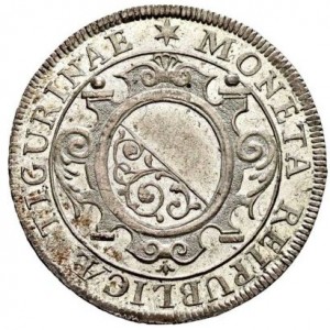 Аверс монеты Город Цюрих, 20 шиллингов, 1718-1768
