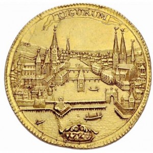 Реверс монеты Город Цюрих, 5 дукатов, 1720-1753