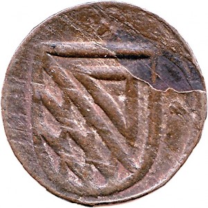 Аверс монеты Город Цюрих, 1 геллер, 1627