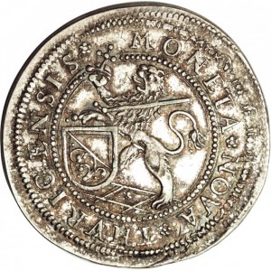 Аверс монеты Город Цюрих, ¼ талера, 1656