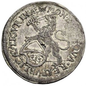 Аверс монеты Город Цюрих, 1 талер, 1673-1694