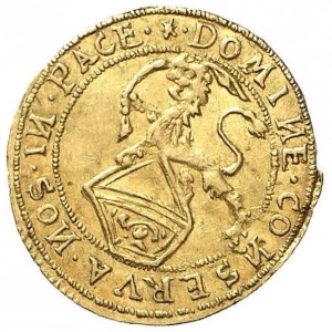 Аверс монеты Город Цюрих, ¼ дуката, 1641-1671