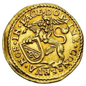 Аверс монеты Город Цюрих, ½ дуката, 1641-1671