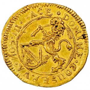 Аверс монеты Город Цюрих, ½ дуката, 1671-1692