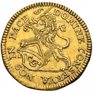 Аверс монеты Город Цюрих, 1 дукат, 1673-1693