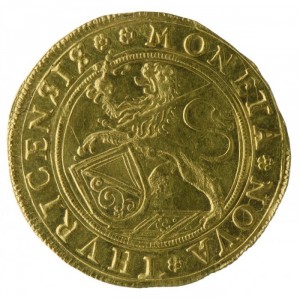 Аверс монеты Город Цюрих, 2 дуката, 1624