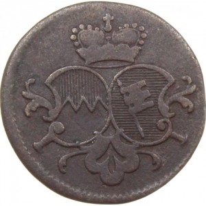 Аверс монеты Епископство Вюрцбург, ½ пфеннига, 1751