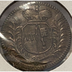 Аверс монеты Епископство Вюрцбург, ¼ крейцера, 1752-1753