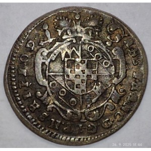 Аверс монеты Епископство Вюрцбург, 1 шиллинг, 1746-1748