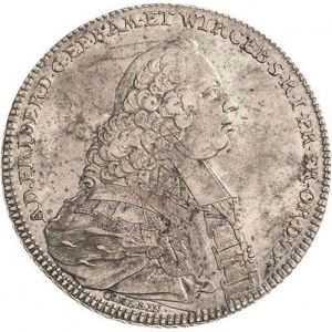 Аверс монеты Епископство Вюрцбург, 1 талер, 1760