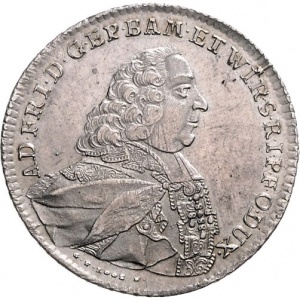 Аверс монеты Епископство Вюрцбург, 1 талер, 1765