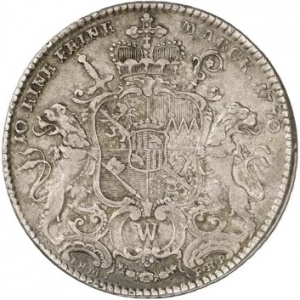 Реверс монеты Епископство Вюрцбург, 1 талер, 1767-1770