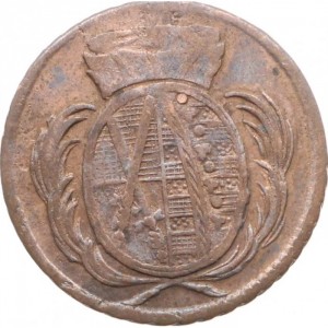 Аверс монеты Курфюршество Саксония, 1 пфенниг, 1772-1806
