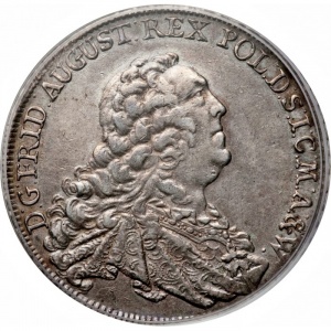 Аверс монеты Курфюршество Саксония, 1 талер, 1763