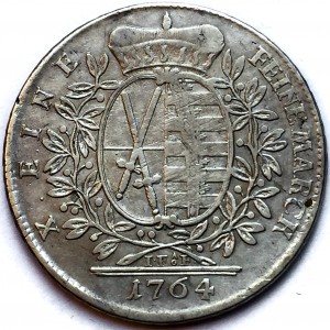 Реверс монеты Курфюршество Саксония, 1 талер, 1763-1764