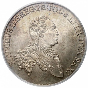 Аверс монеты Курфюршество Саксония, 1 талер, 1764-1768