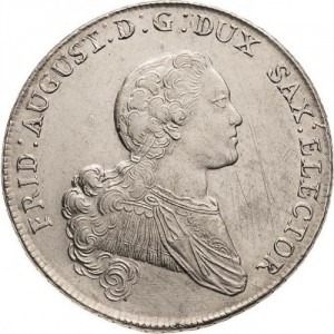 Аверс монеты Курфюршество Саксония, 1 талер, 1768