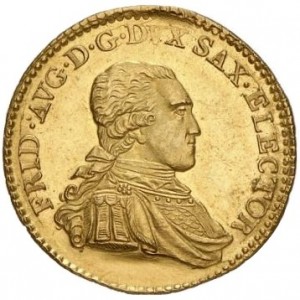 Аверс монеты Курфюршество Саксония, 5 талеров, 1791-1802