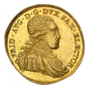 Аверс монеты Курфюршество Саксония, 1 дукат, 1804-1806