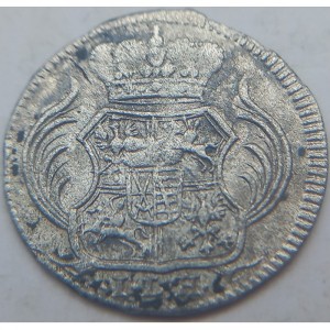 Аверс монеты Курфюршество Саксония, 3 пфеннига, 1706-1712