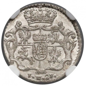 Аверс монеты Курфюршество Саксония, 1/48 талера, 1734-1756