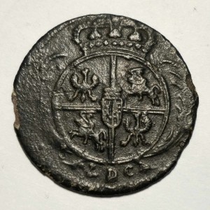 Аверс монеты Курфюршество Саксония, 1/24 талера, 1753-1761