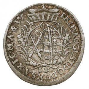 Аверс монеты Курфюршество Саксония, ¹⁄₁₂ талера, 1694-1698
