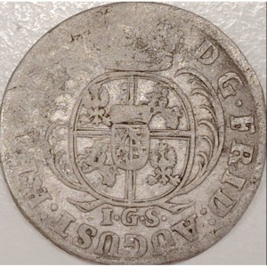 Аверс монеты Курфюршество Саксония, ¹⁄₁₂ талера, 1711-1733