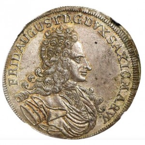 Аверс монеты Курфюршество Саксония, ⅓ талера, 1694-1697