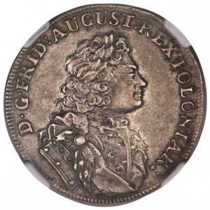 Аверс монеты Курфюршество Саксония, ⅓ талера, 1706-1707