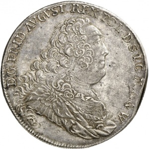 Аверс монеты Курфюршество Саксония, 1 талер, 1755-1762