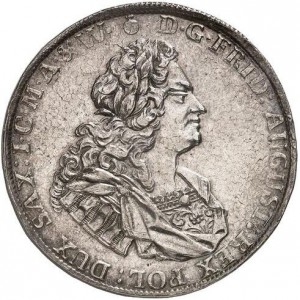 Аверс монеты Курфюршество Саксония, 2 талера, 1709-1732