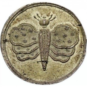 Реверс монеты Курфюршество Саксония, 1 грош, 1709, Бабочка