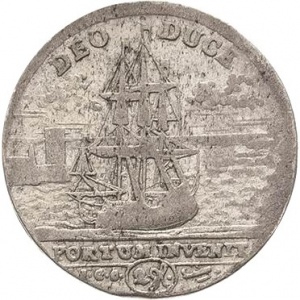 Аверс монеты Курфюршество Саксония, ¹⁄₁₂ талера, 1717, Смерть Анны Софии, матери Фридриха Августа