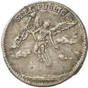Аверс монеты Курфюршество Саксония, ¹⁄₁₂ талера, 1747, Брак Принца Фридриха Кристиана