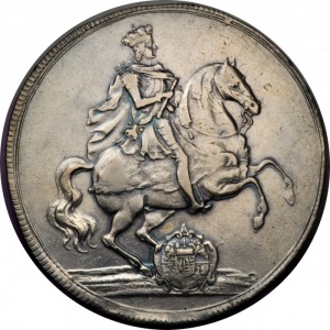 Аверс монеты Курфюршество Саксония, 1 талер, 1711, Викарий Фридриха Августа I