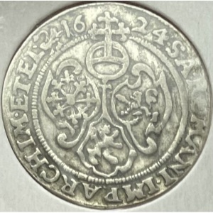 Реверс монеты Курфюршество Саксония, 1/24 талера, 1614-1655