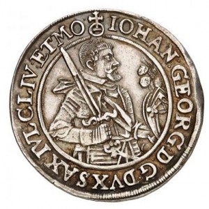 Аверс монеты Курфюршество Саксония, ¼ талера, 1616-1624
