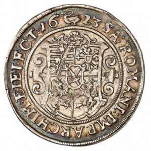 Реверс монеты Курфюршество Саксония, ¼ талера, 1616-1624