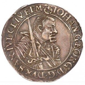 Аверс монеты Курфюршество Саксония, ¼ талера, 1626-1656