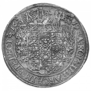 Реверс монеты Курфюршество Саксония, 1 талер, 1616-1620