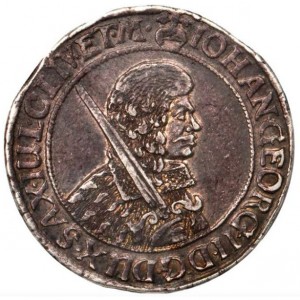 Аверс монеты Курфюршество Саксония, 1 талер, 1660-1666