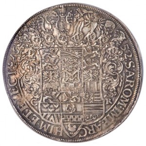 Реверс монеты Курфюршество Саксония, 2 талера, 1652-1653