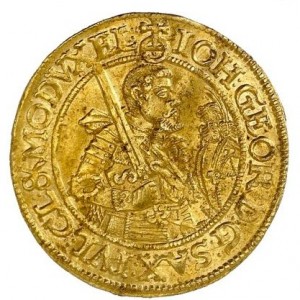 Аверс монеты Курфюршество Саксония, 1 голдгульден, 1615-1641