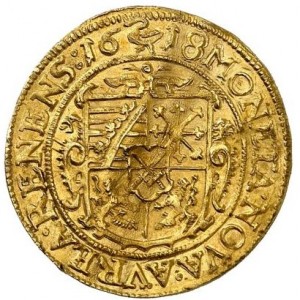 Реверс монеты Курфюршество Саксония, 1 голдгульден, 1615-1641