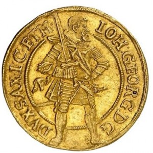 Аверс монеты Курфюршество Саксония, 1 дукат, 1622